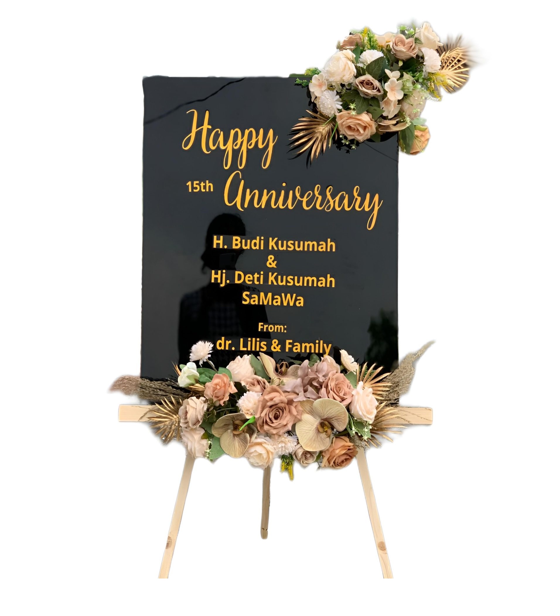 Papan Bunga Akrilik Pontang